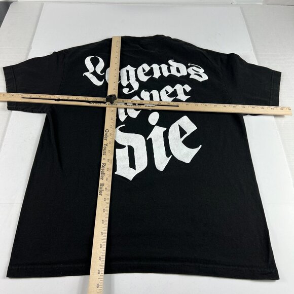 999 Club Juice World Photo Rap Shirt Large Black Legends Never Die Album Tee - Picture 8 of 11
